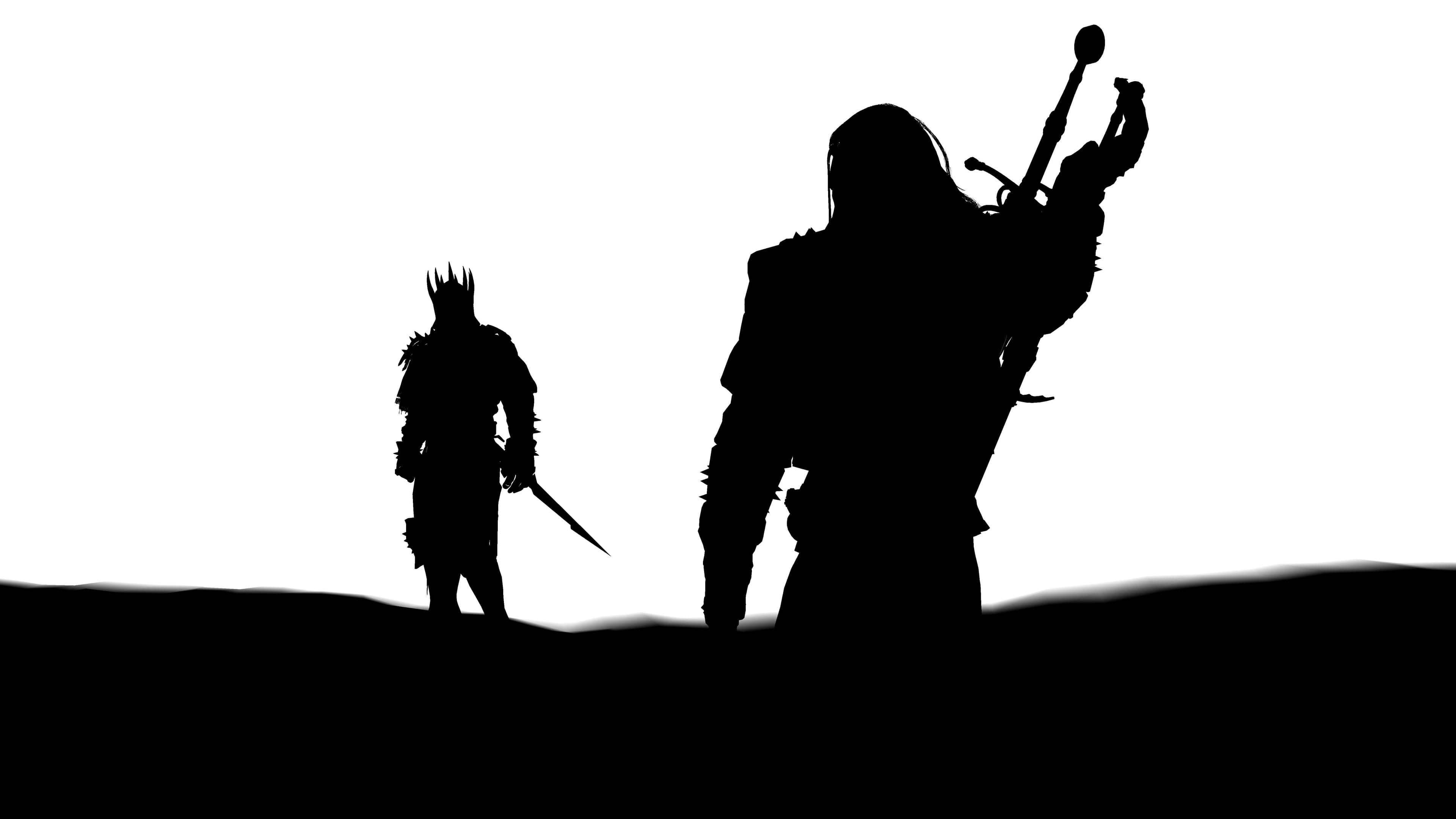 Silhouet speelt ook een rol als je een personage memorabel wil maken.
